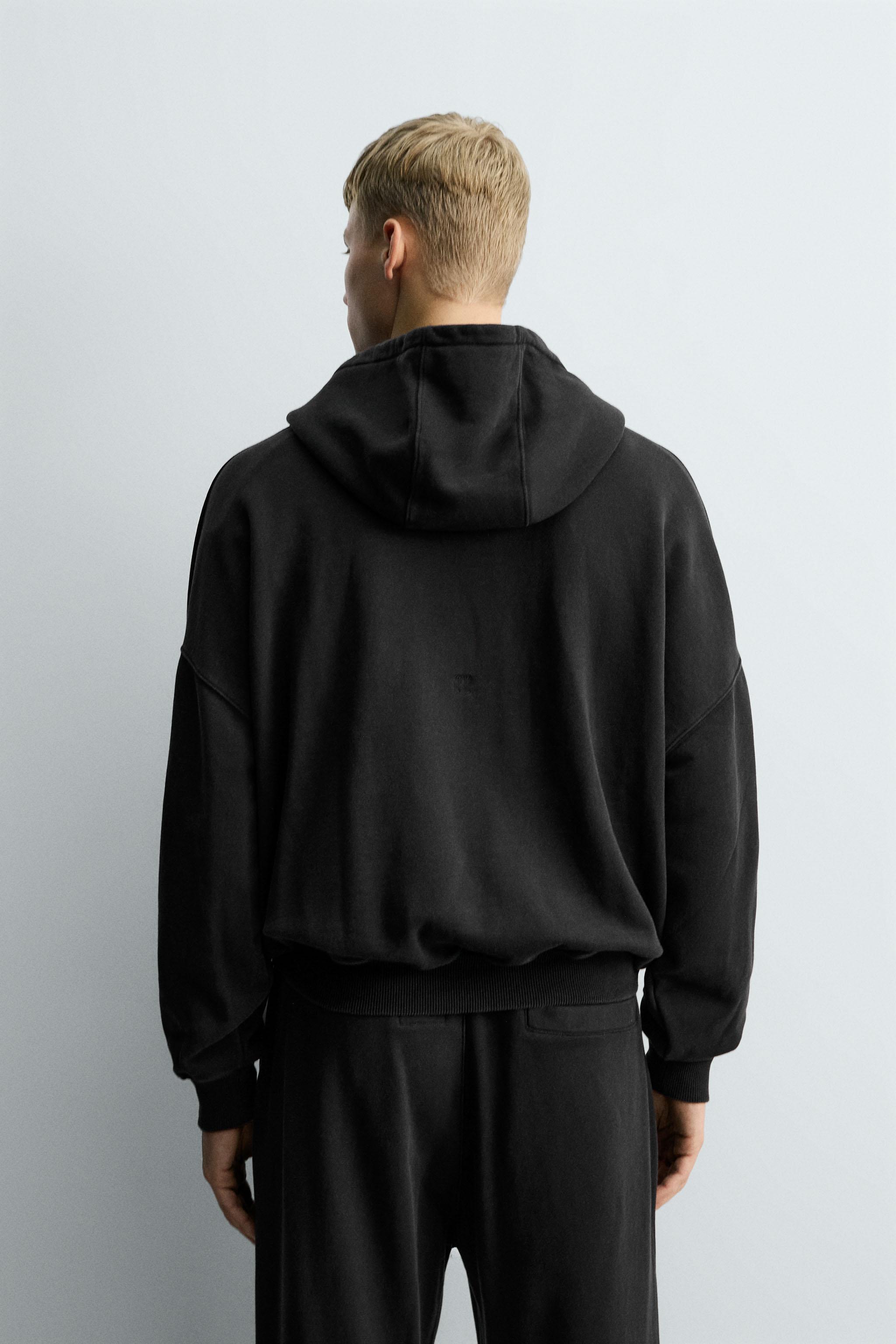 HOODIE POUCH POCKET SWEATSHIRT X SR_A